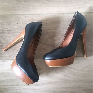 Charlotte Russe size 7 black heels